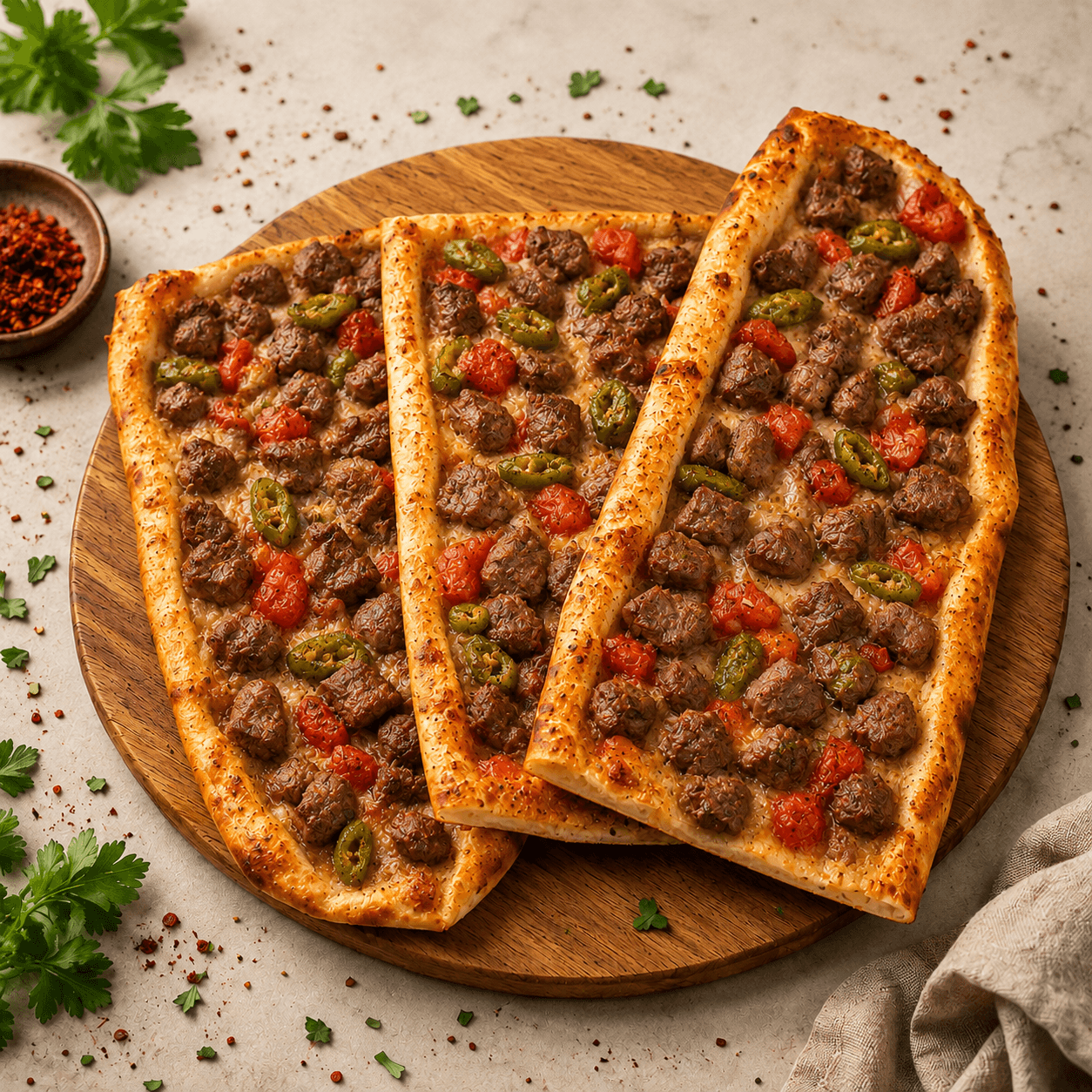 Kuşbaşılı Pide