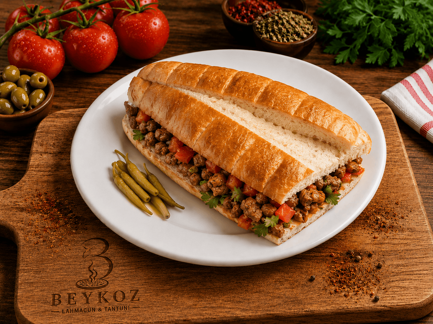 3/4 Ekmek Arası Et Tantuni